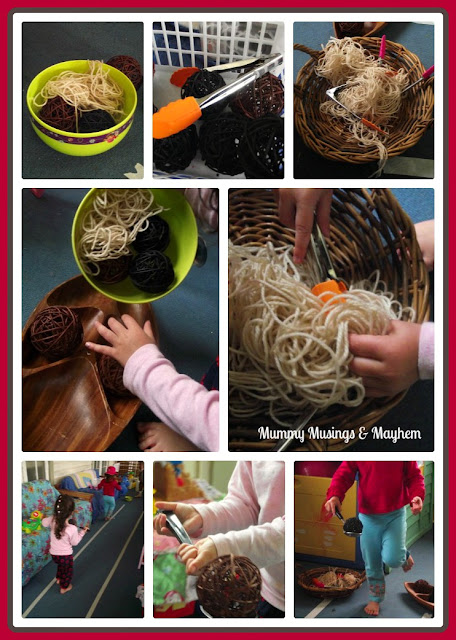 Toddler fine motor and food!