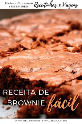 como fazer brownie facil