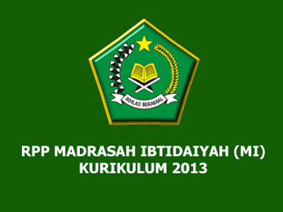 RPP Qur'an Hadis MI Kurikulum 2013