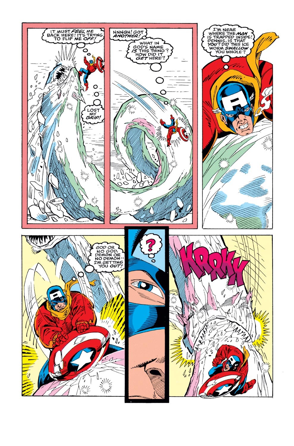 Read online Captain America (1968) comic -  Issue #384 - 13