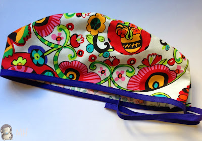 Gorro de quirófano calveras mejicanas