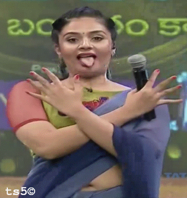 Actress Hot Gifs: Sreemukhi Gifs - 02
