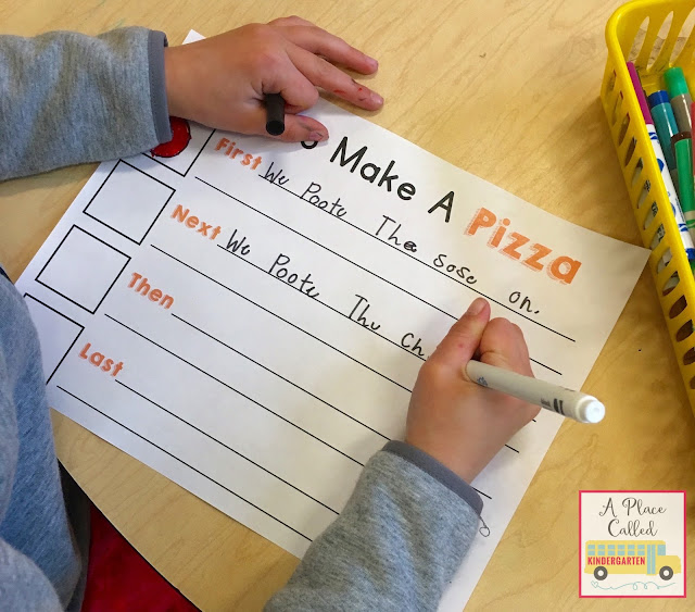 Writing Anchor Charts For Kindergarten