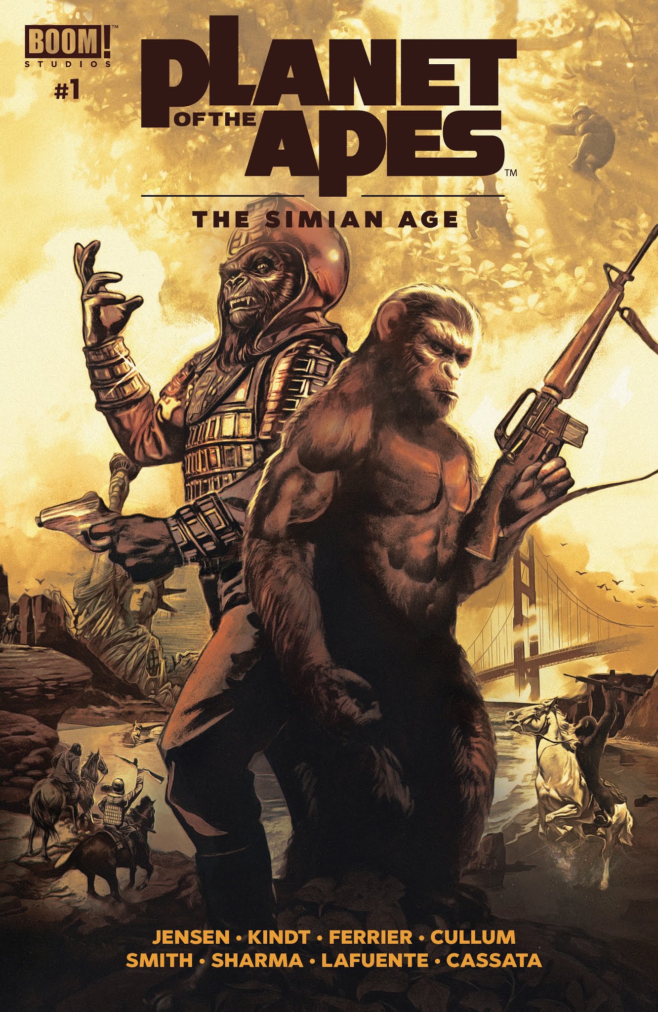 Read online Planet of the Apes: The Simian Age comic -  Issue # Full - 1