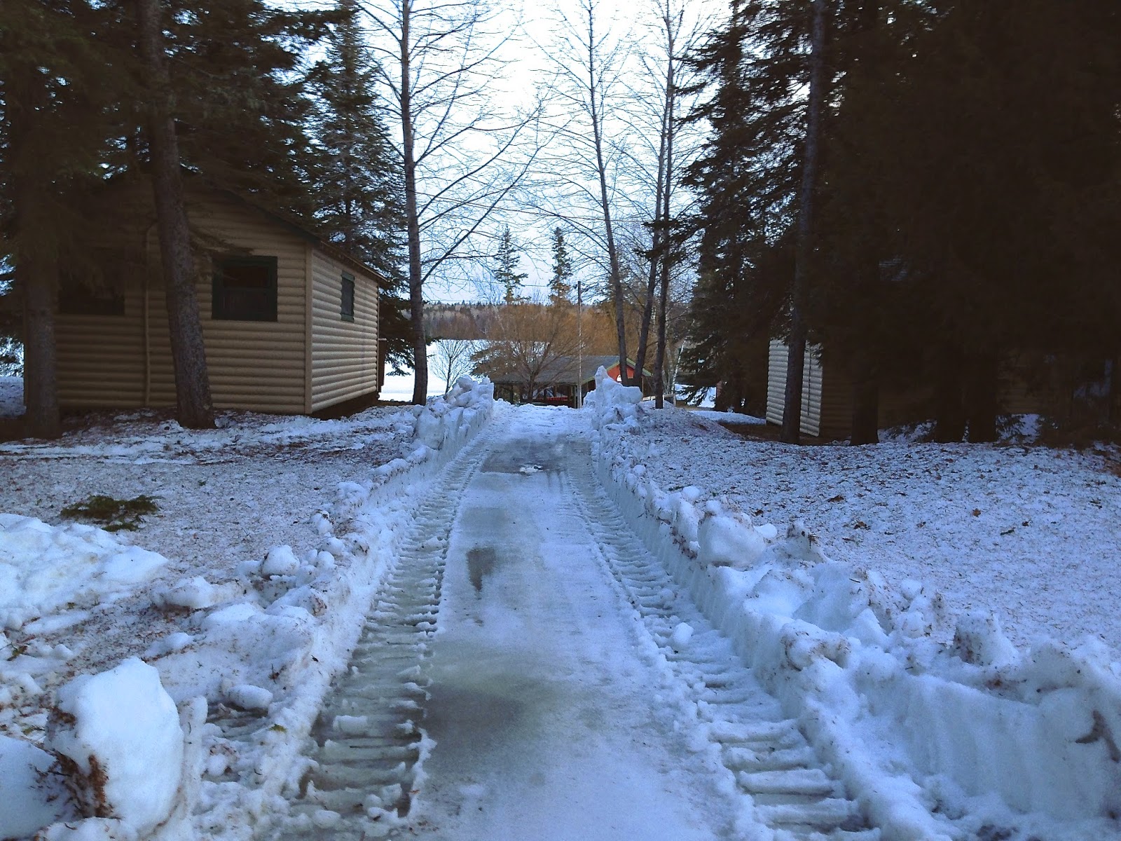 Rainbow Point Lodge Fishing and Hunting News Ontario, Canada Spring Perrault Lake Ice Update