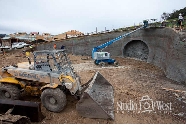 Construction Photography - Paso Robles Winery Photography - Studio 101 West Photography