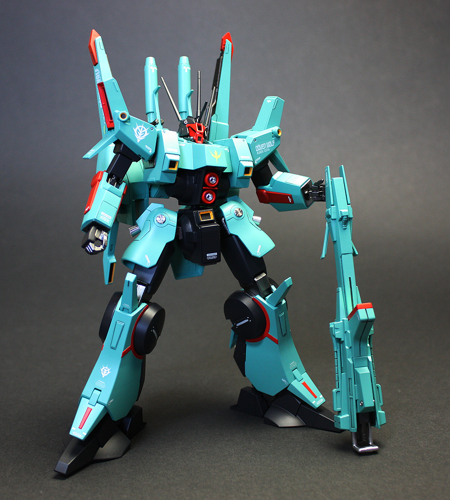 GUNDAM GUY HGUC 1/144 AMX014 Doven Wolf (ZZ Ver) Painted
