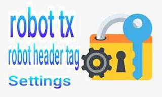 Setting robot.txt serta tag tajuk robot khusus yang benar dan aman di blog untuk seo