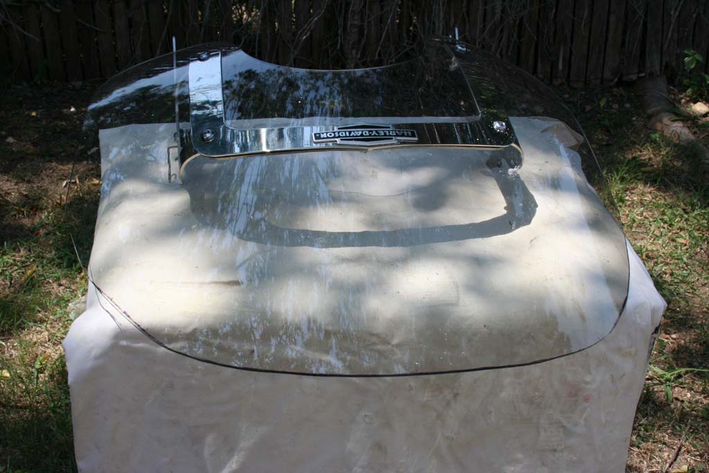 How To Cut A Motorcycle Windshield