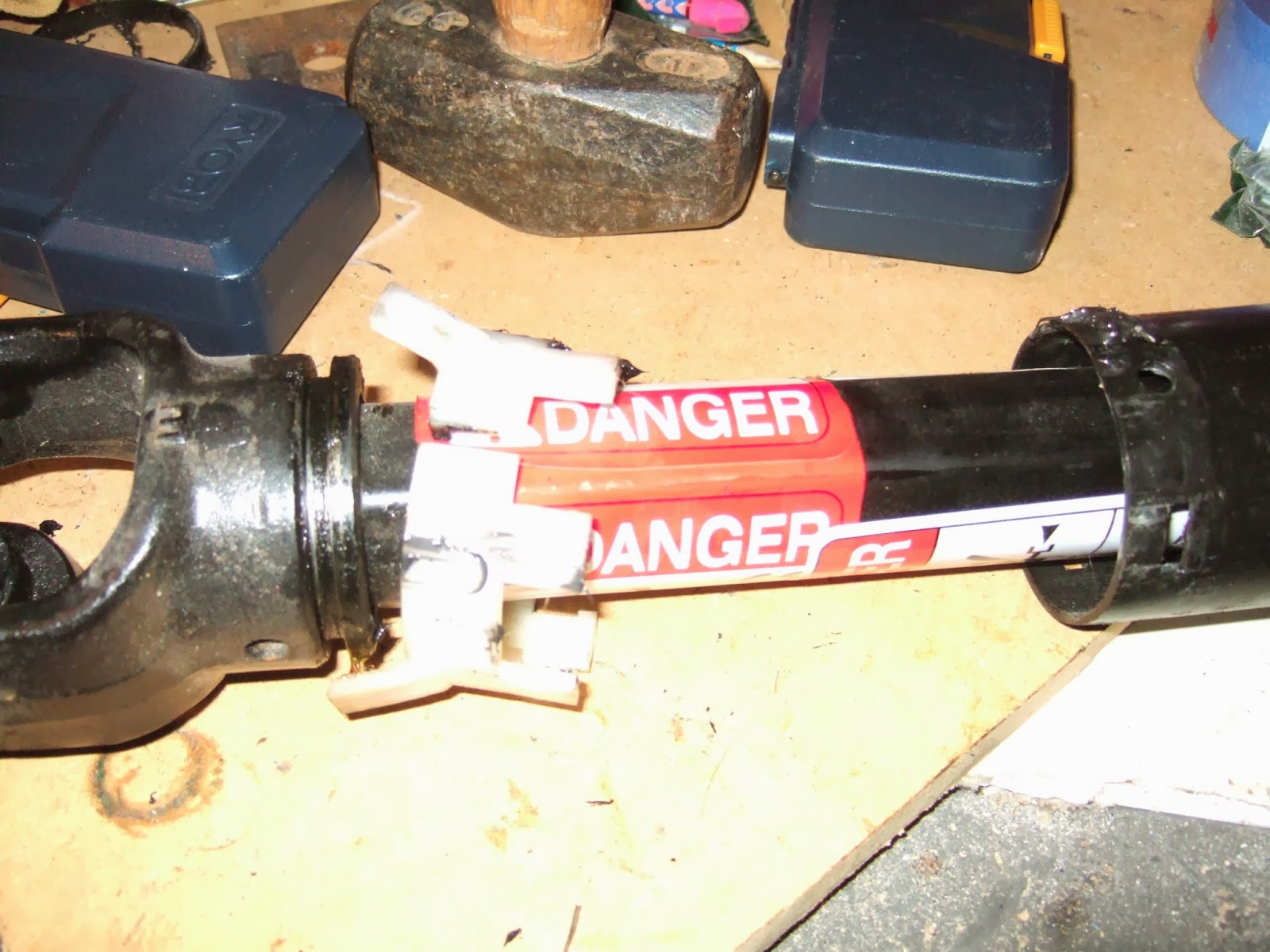 Tractor maintenance Land Pride tiller and mower driveline maintenance