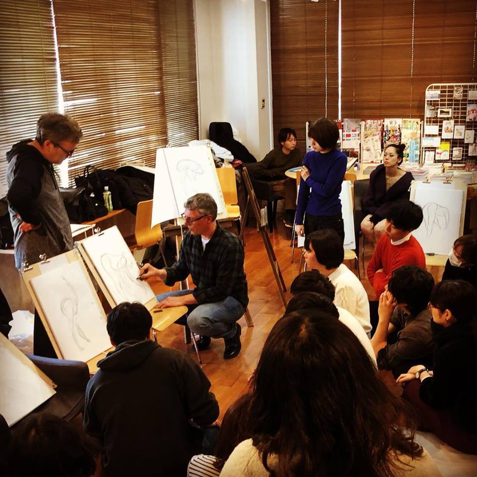 THE ART OF KI INNIS FORCE Drawing in Japan with Michael Mattesi