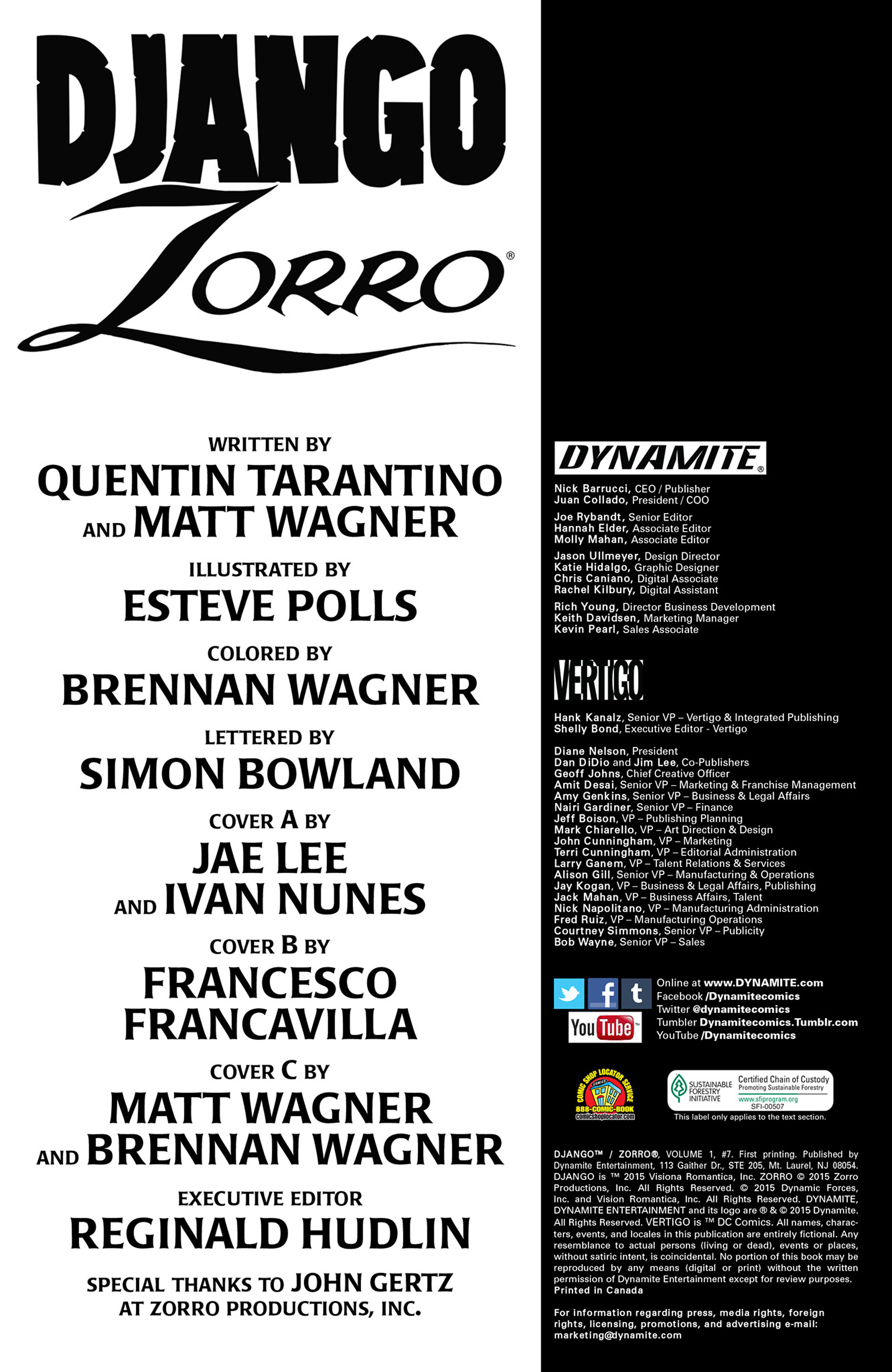 Read online Django/Zorro comic -  Issue #7 - 4