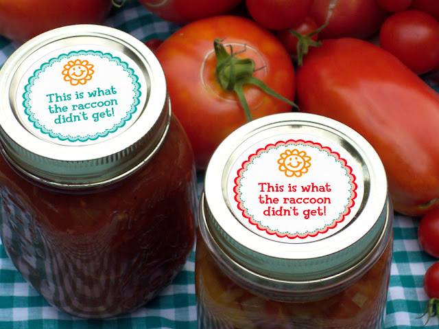 funny canning labels