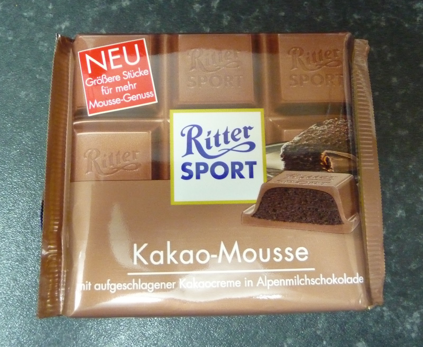 Something to look forward to: Ritter Sport Kakao-Mousse