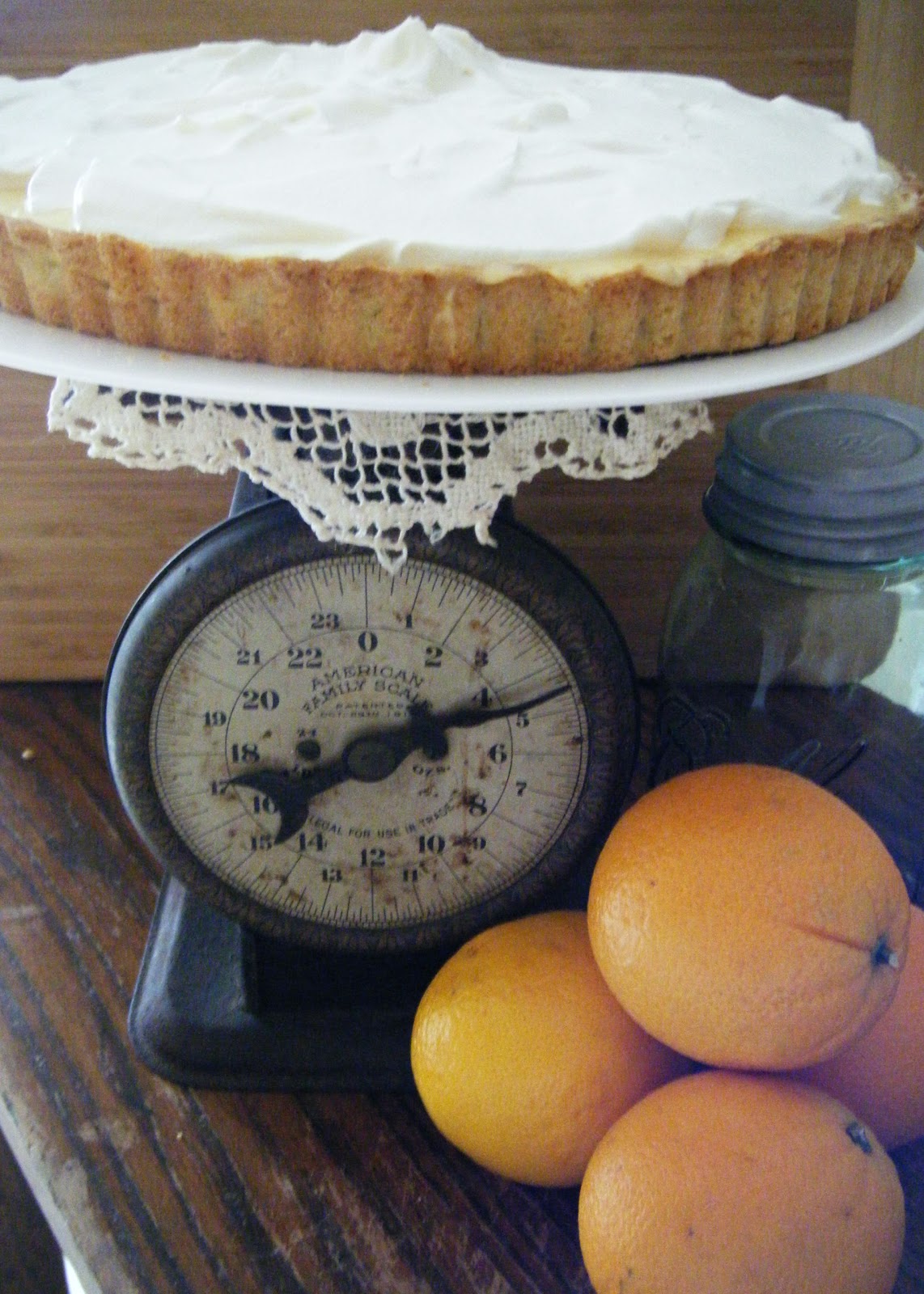 west side baker Orange Creamsicle Tart Baked Sunday Mornings