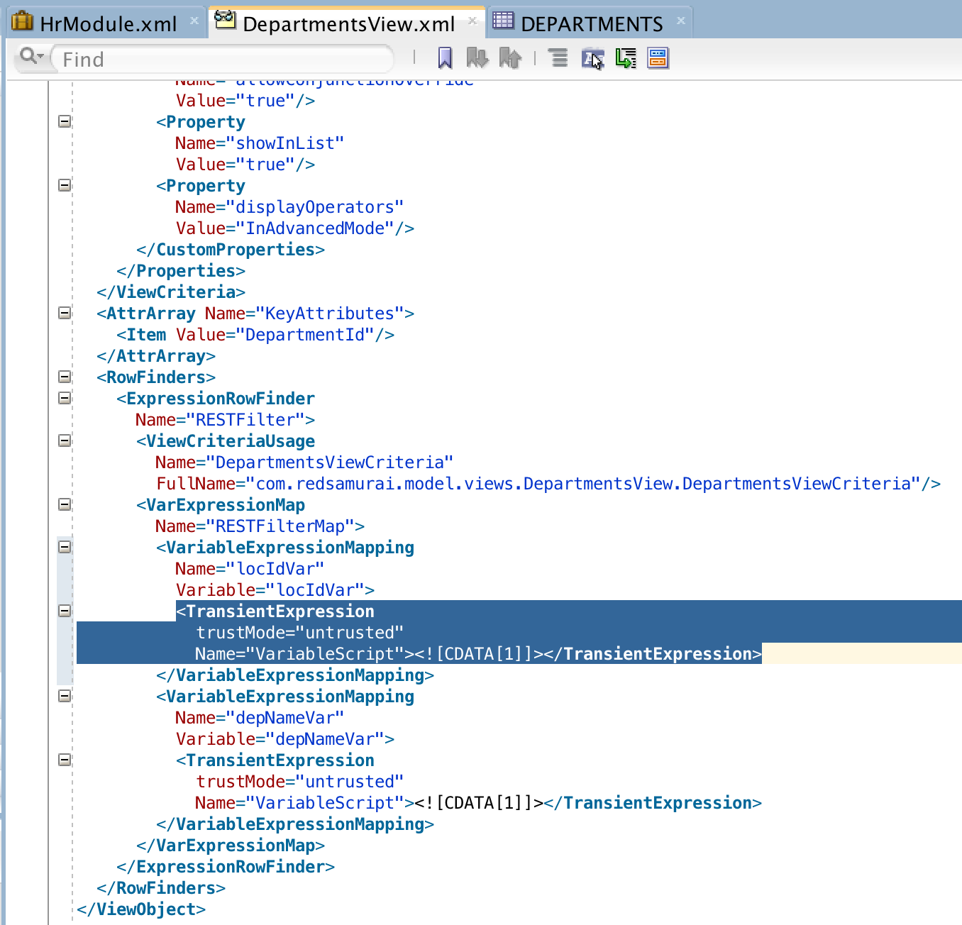 Andrej baranovskij blog sql bind variable support in adf bc rest