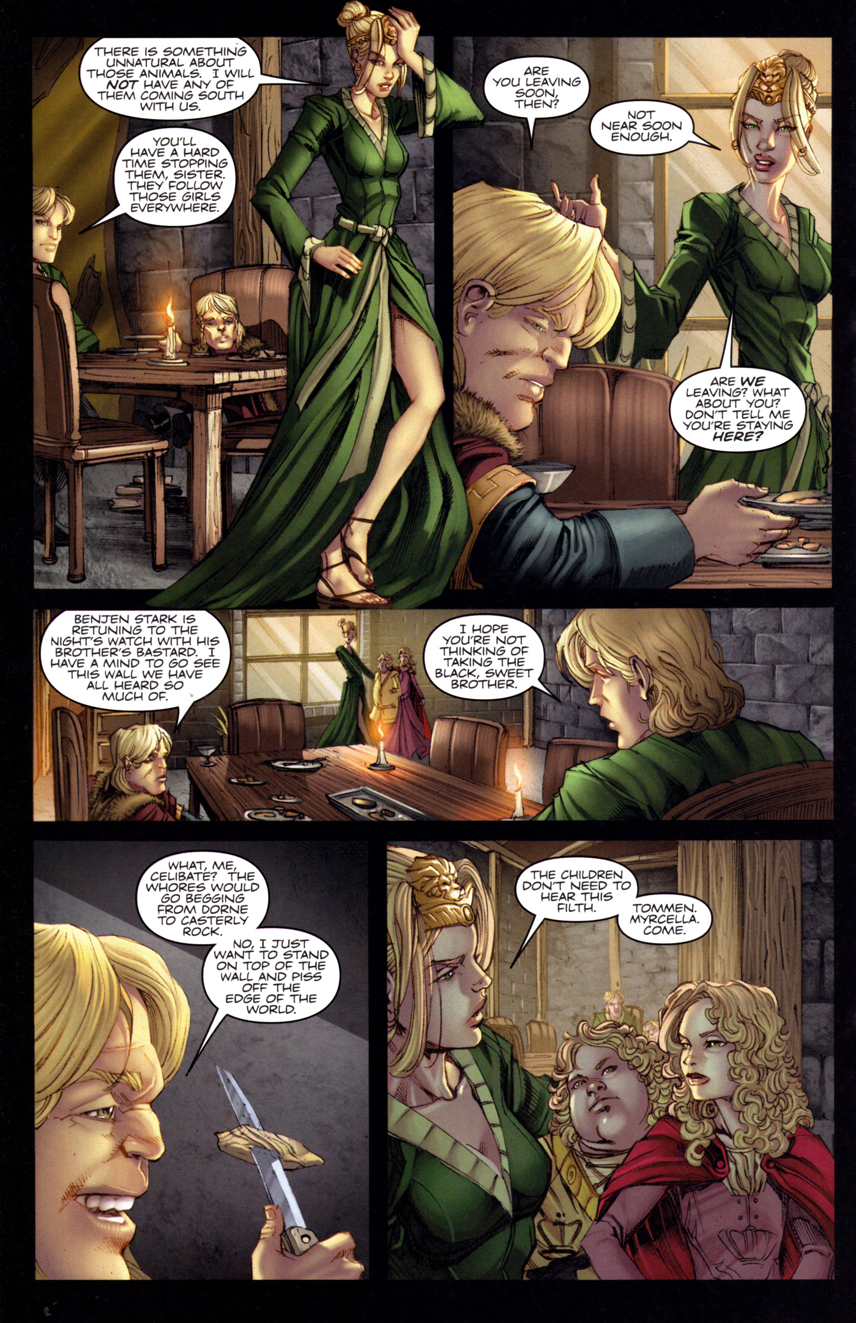 Read online A Game Of Thrones comic -  Issue #3 - 22