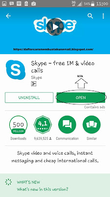 Cara Daftar Skype di Android