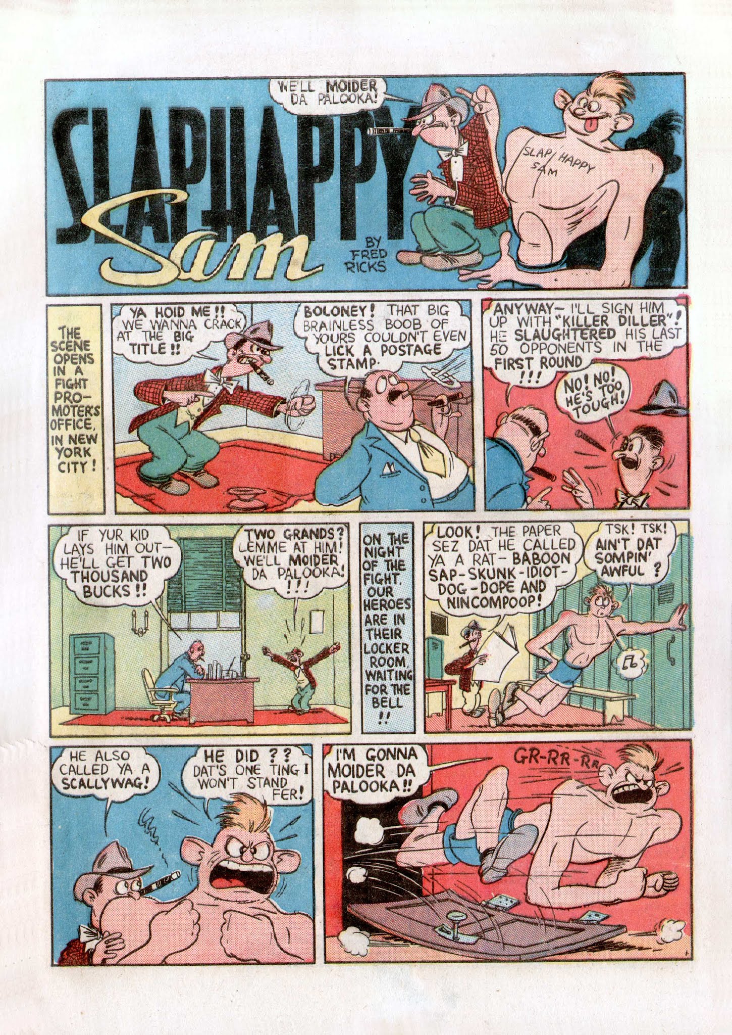 Read online Fight Comics comic -  Issue #1 - 17