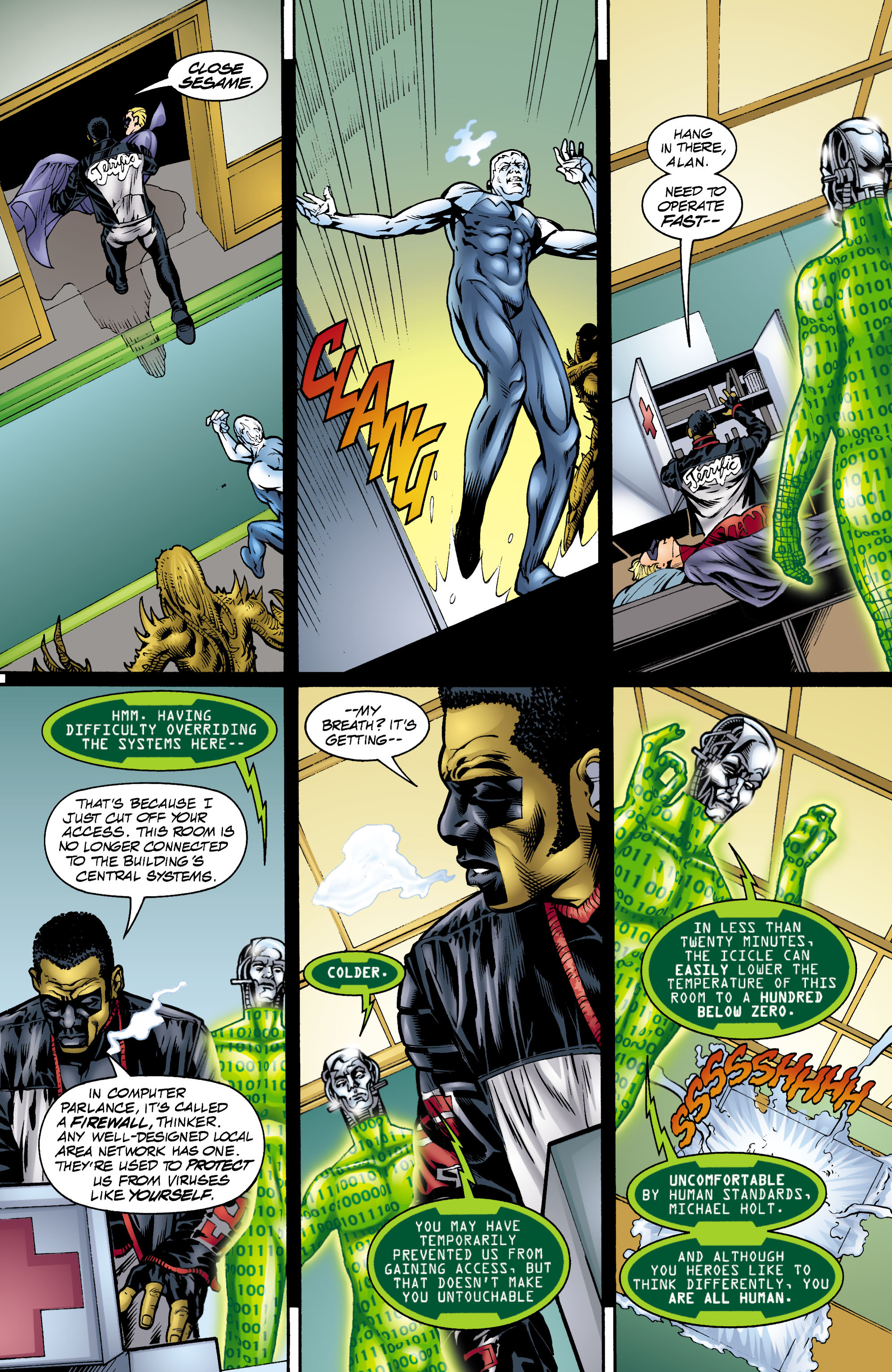Read online JSA (1999) comic -  Issue #16 - 17