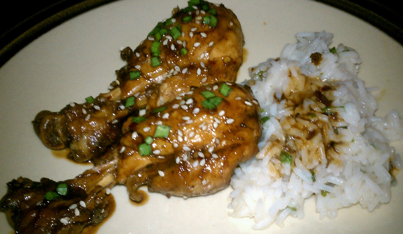 tina's beans recipe asian glazed drumsticks