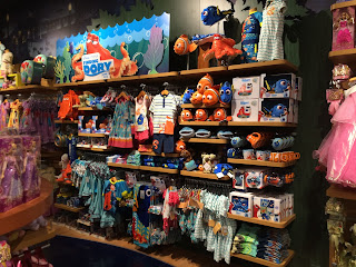 finding dory merchandise the disney store 