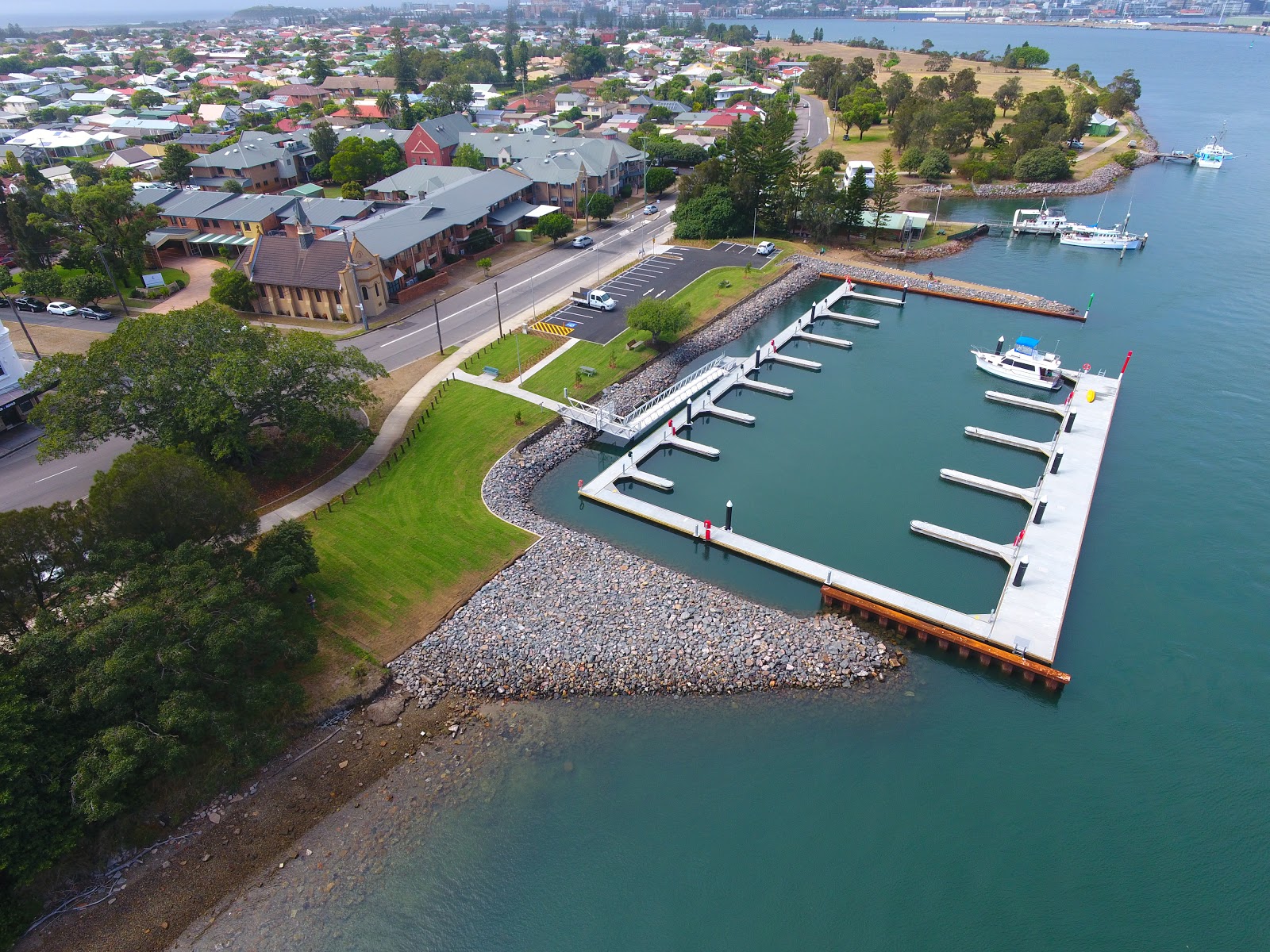 Stockton's New Boat Harbour Opened 2NURFM