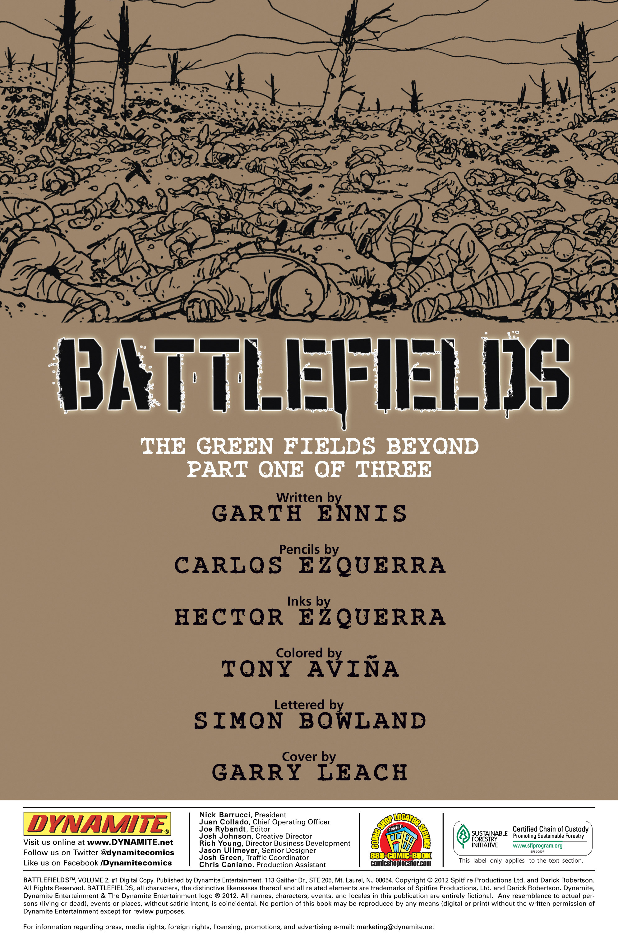 Read online The Complete Battlefields comic -  Issue # TPB 3 - 7