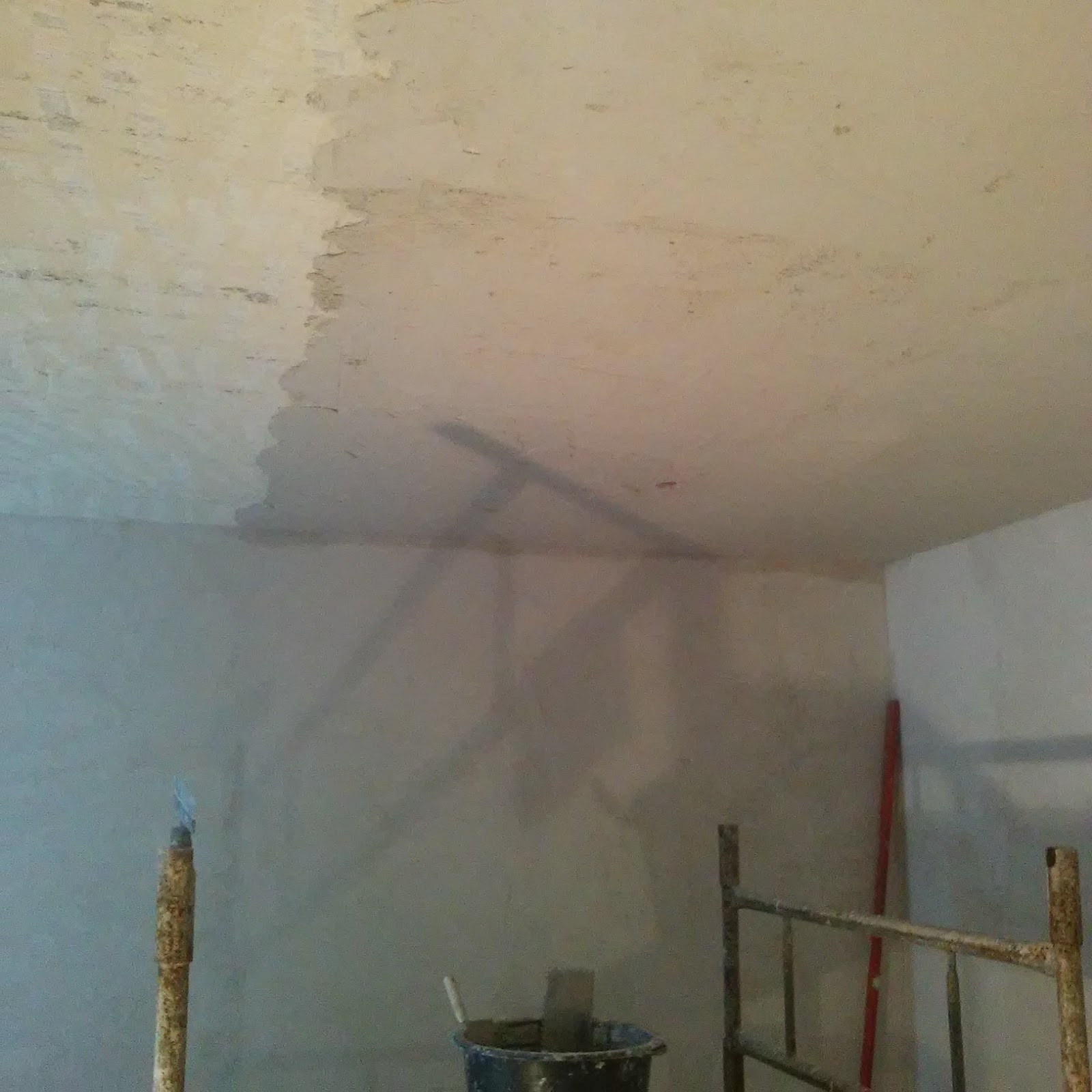 Entfernen Von Alten Putz Neuer Putz Mit Armierungsgewebe