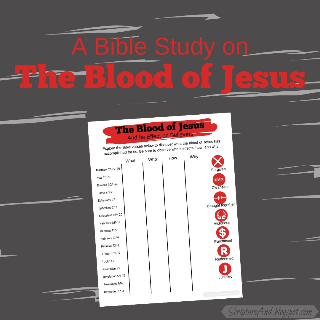Bible Study on The Blood of Jesus
