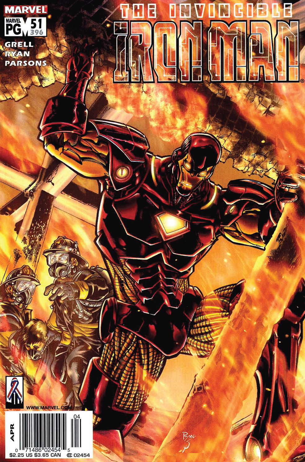 Read online Iron Man (1998) comic -  Issue #51 - 1