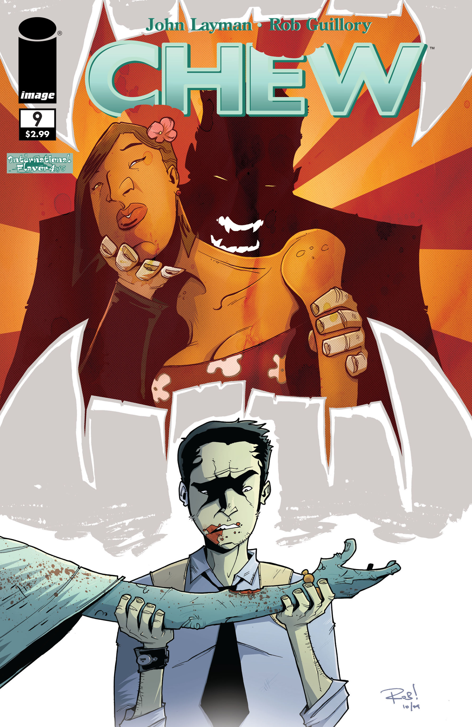 Read online Chew comic -  Issue #9 - 1