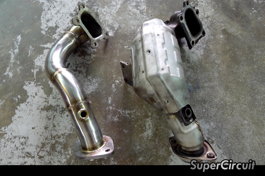 SUPERCIRCUIT Exhaust Pro Shop: Mazda3 MPS Turbo Downpipe