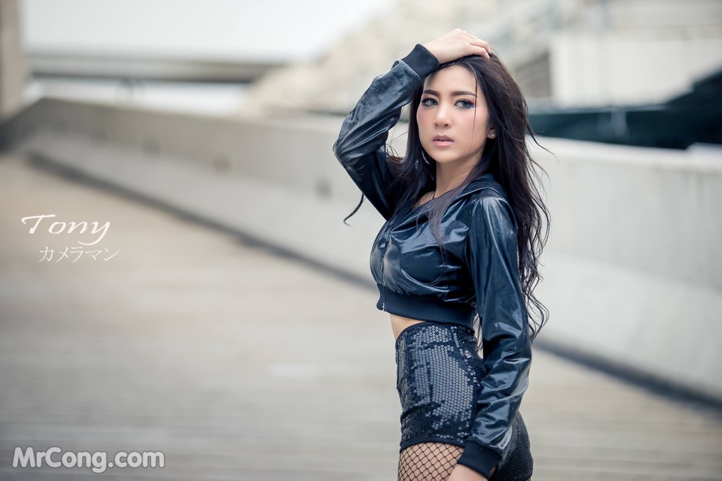 Sexy Kornrachaphat Sugas Jabjai in a bold black outfit (18 photos) photo 1-10