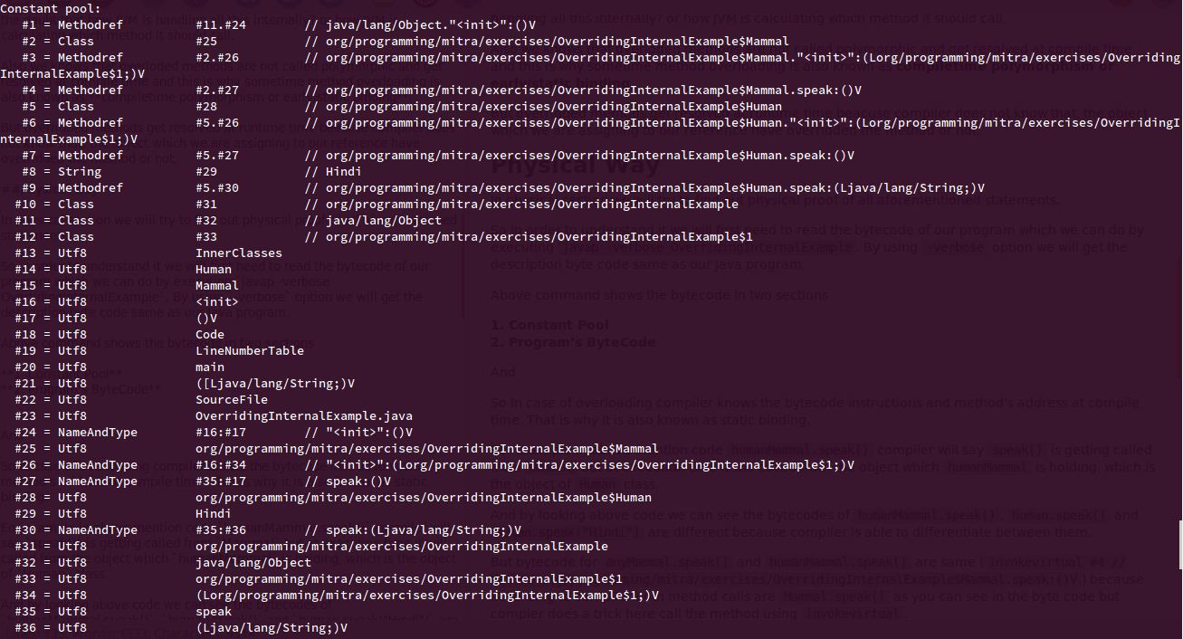 java-method-area-or-constant-pool-or-method-table