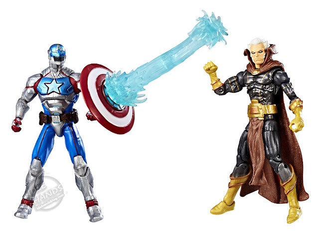 Hasbro Marvel Contest of Champions Gamerverse Action Figures Civil Warrior vs The Collector