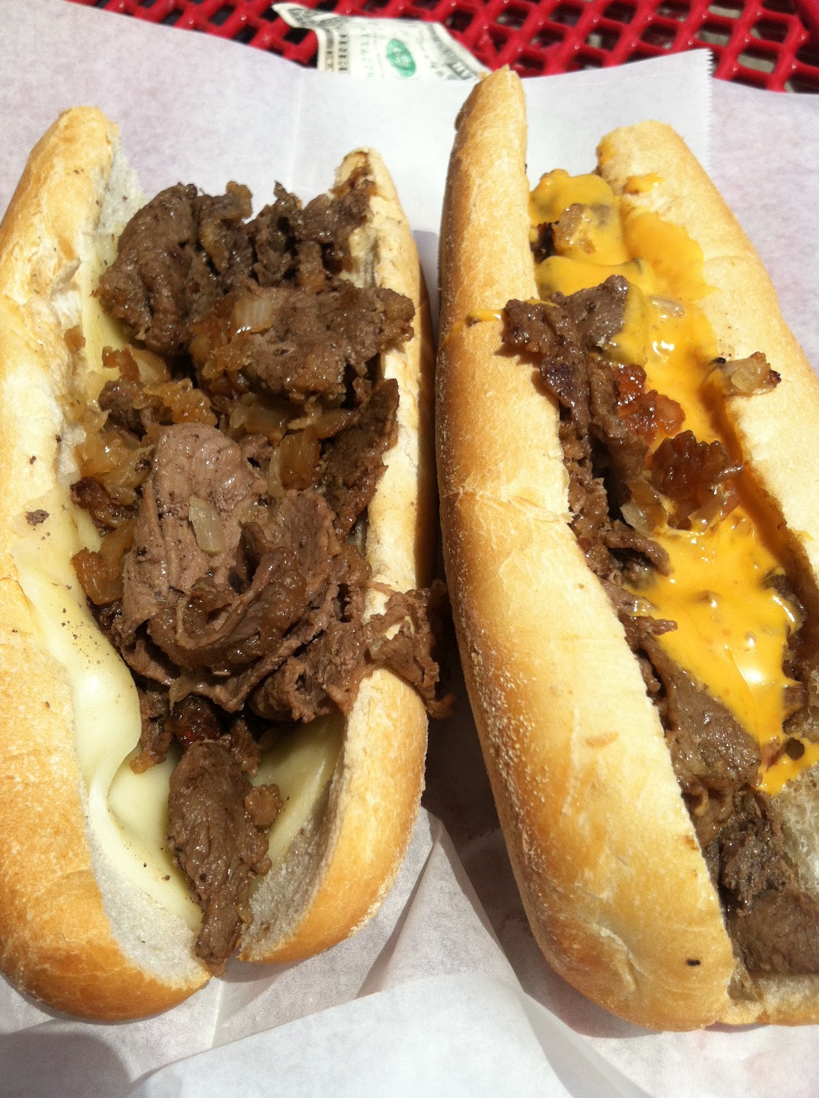 The Hungry Crusader Geno's Steaks vs. Pat's King of Steaks