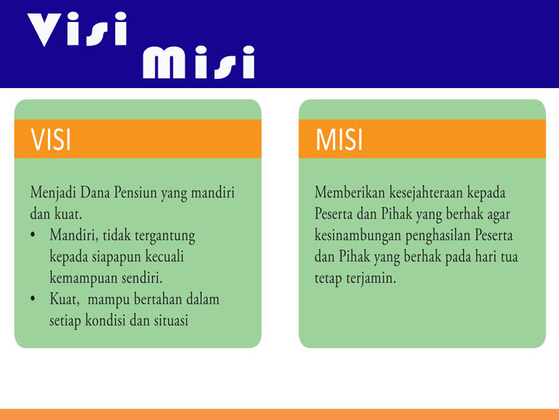Visi Amp Misi Mengelola Melayani Hari Tua Sejahtera