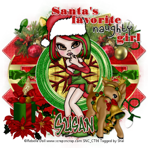 ~ Shal S World ~ Santa S Naughty Girl Tut