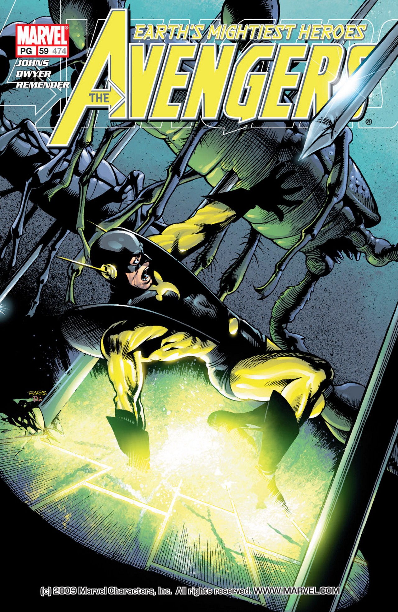 Read online Avengers (1998) comic -  Issue #59 - 1