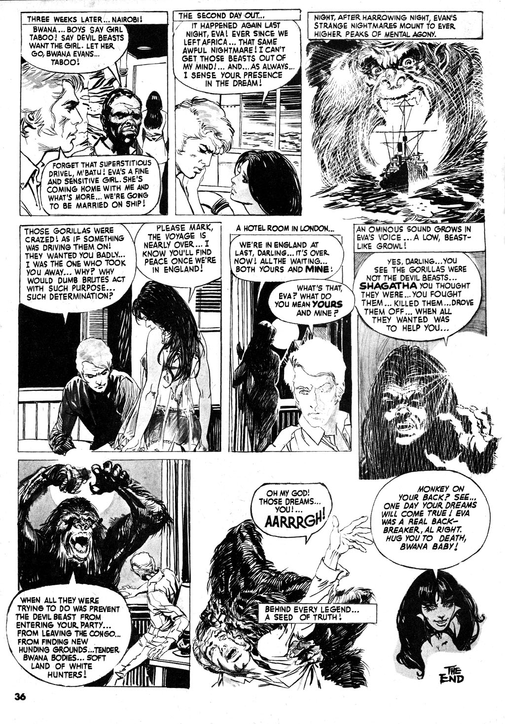 Read online Vampirella (1969) comic -  Issue #16 - 36