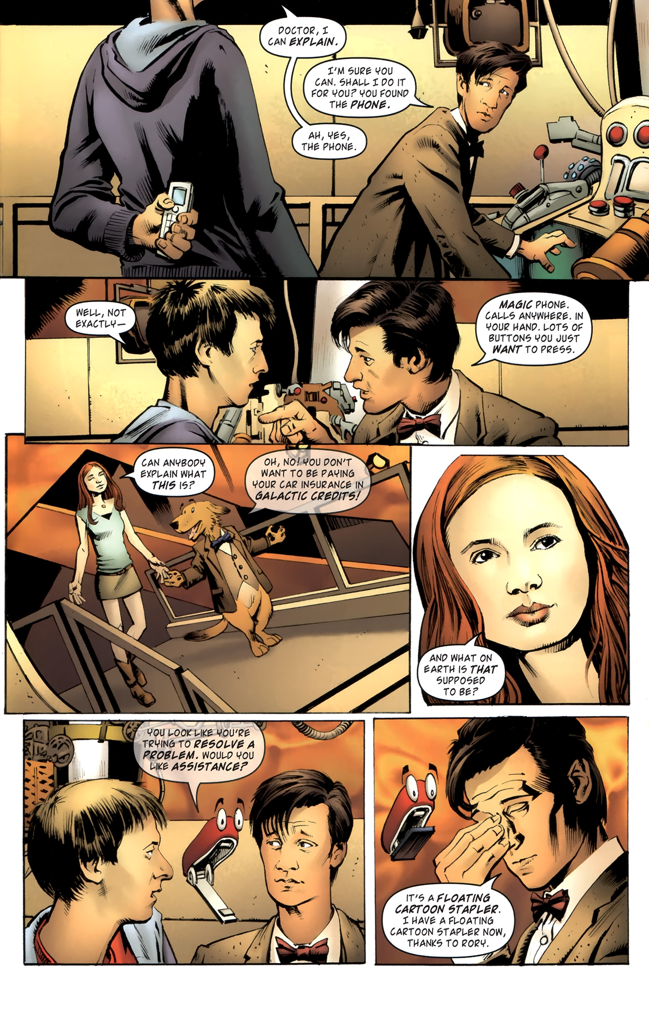 Read online Doctor Who (2011) comic -  Issue #1 - 9