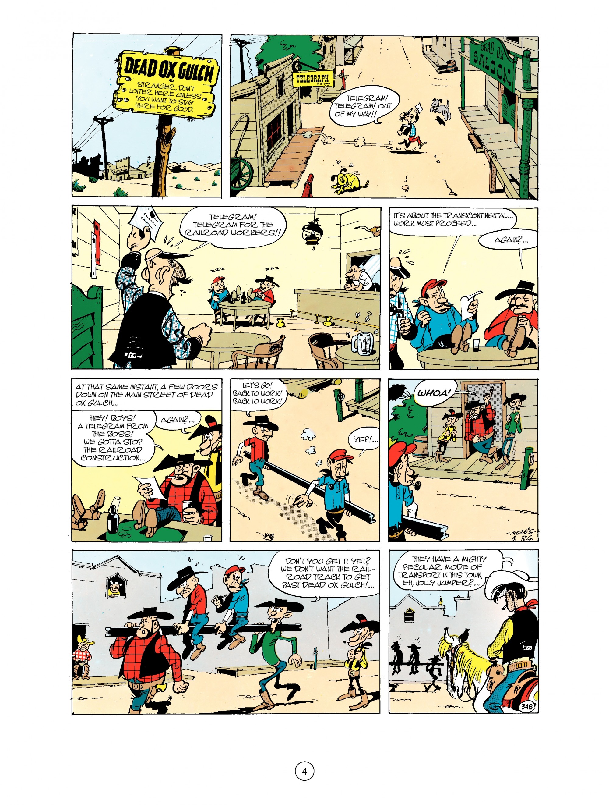 Read online A Lucky Luke Adventure comic -  Issue #32 - 4
