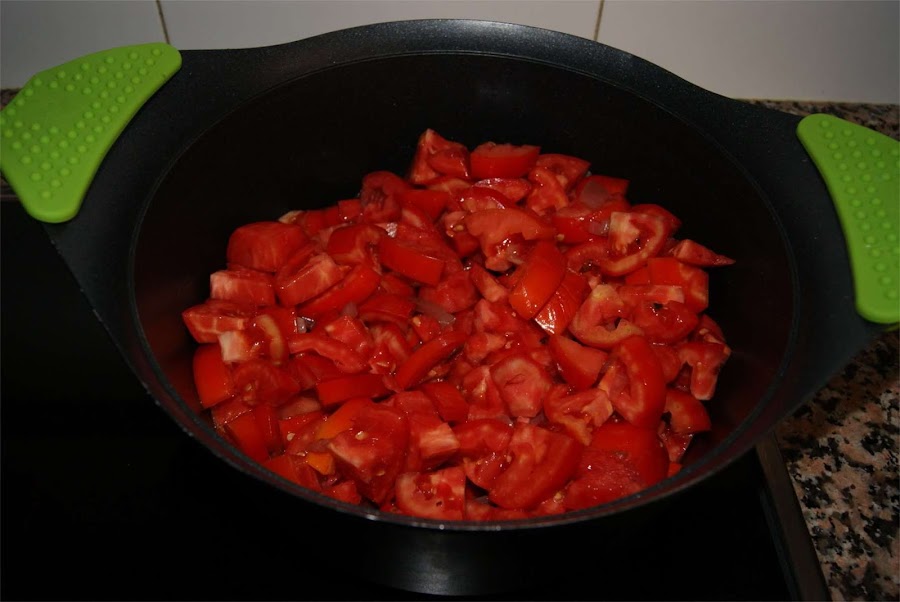 Receta casera de salsa brava paso 3