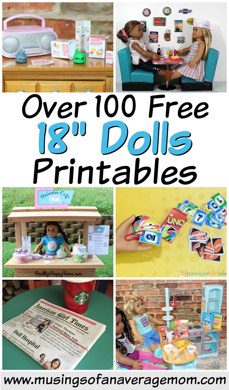 Musings Of An Average Mom 100 Free 18 Doll Printables Musings Of An Average Mom 100 Free 18 Doll Printables