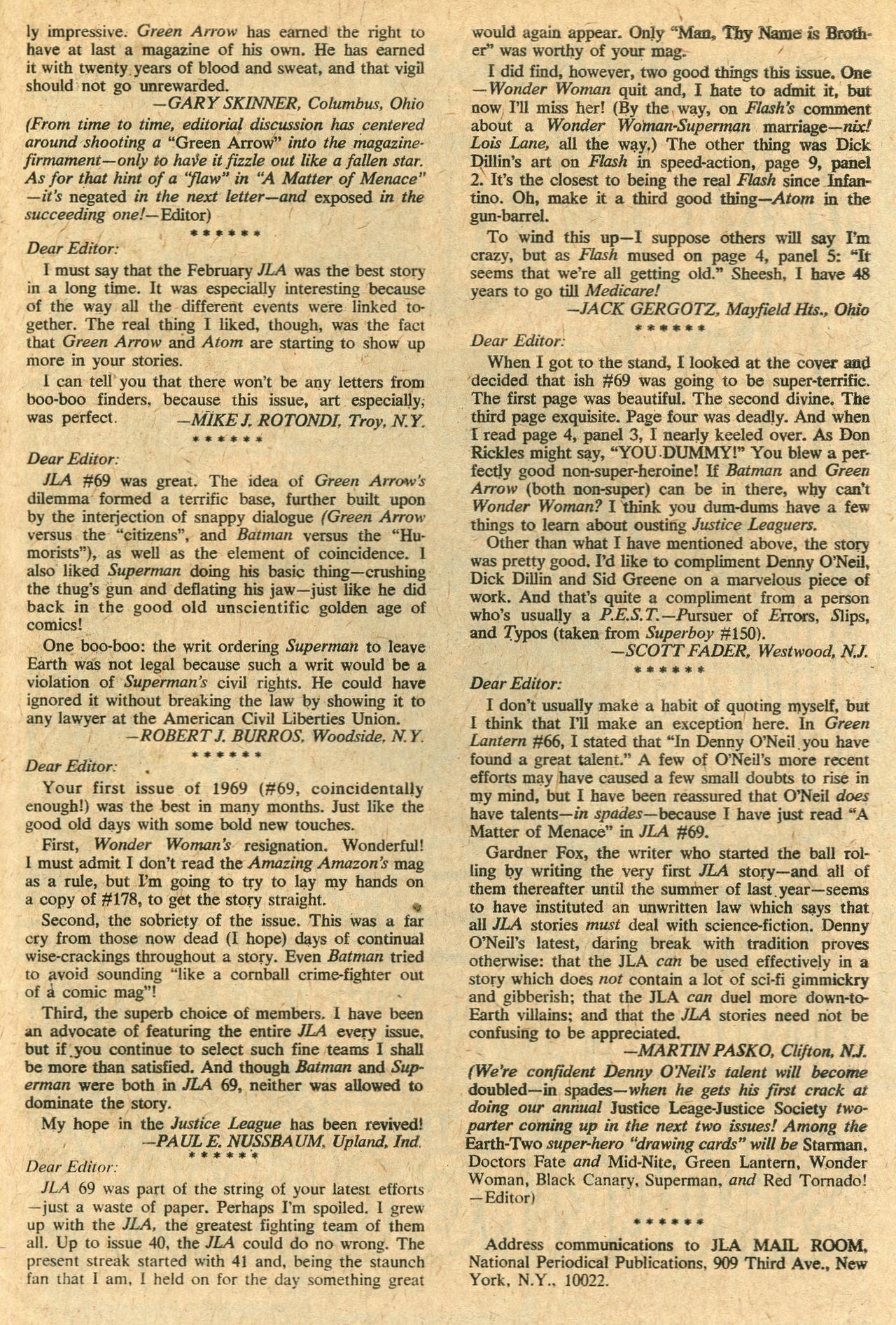 Read online Justice League of America (1960) comic - Issue #72 - 33