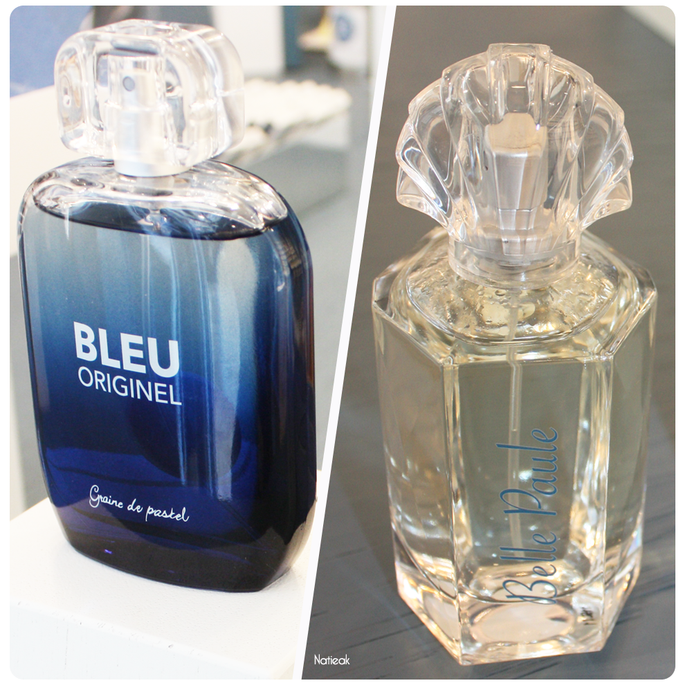 parfum Bleu originel et Belle paul  de Graine de Pastel