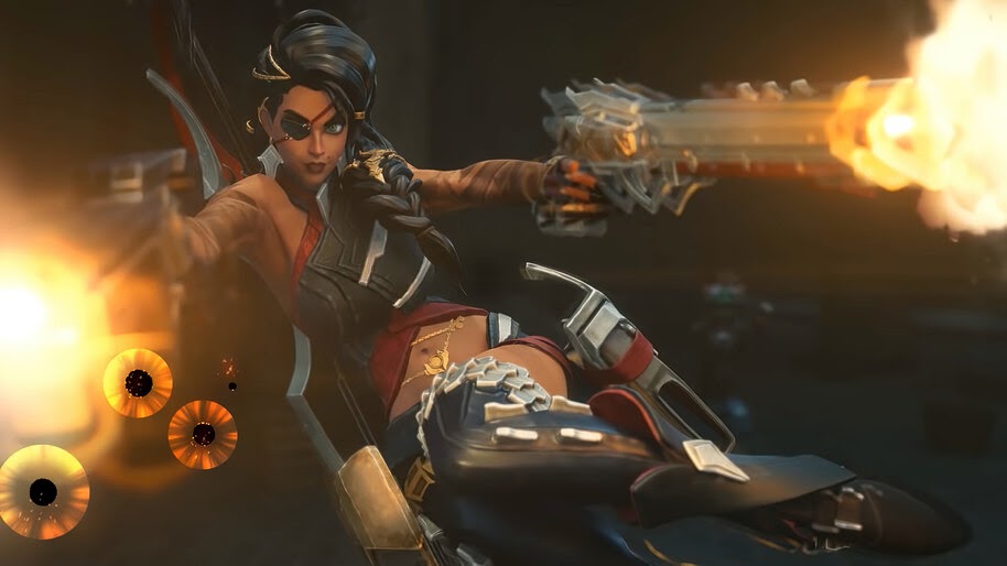 Samira, LoL, Guns, 4K, #3.2625