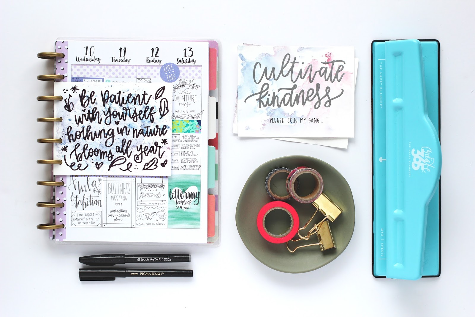 Planner Lettering Tips and Tricks 10 Minute Quickie