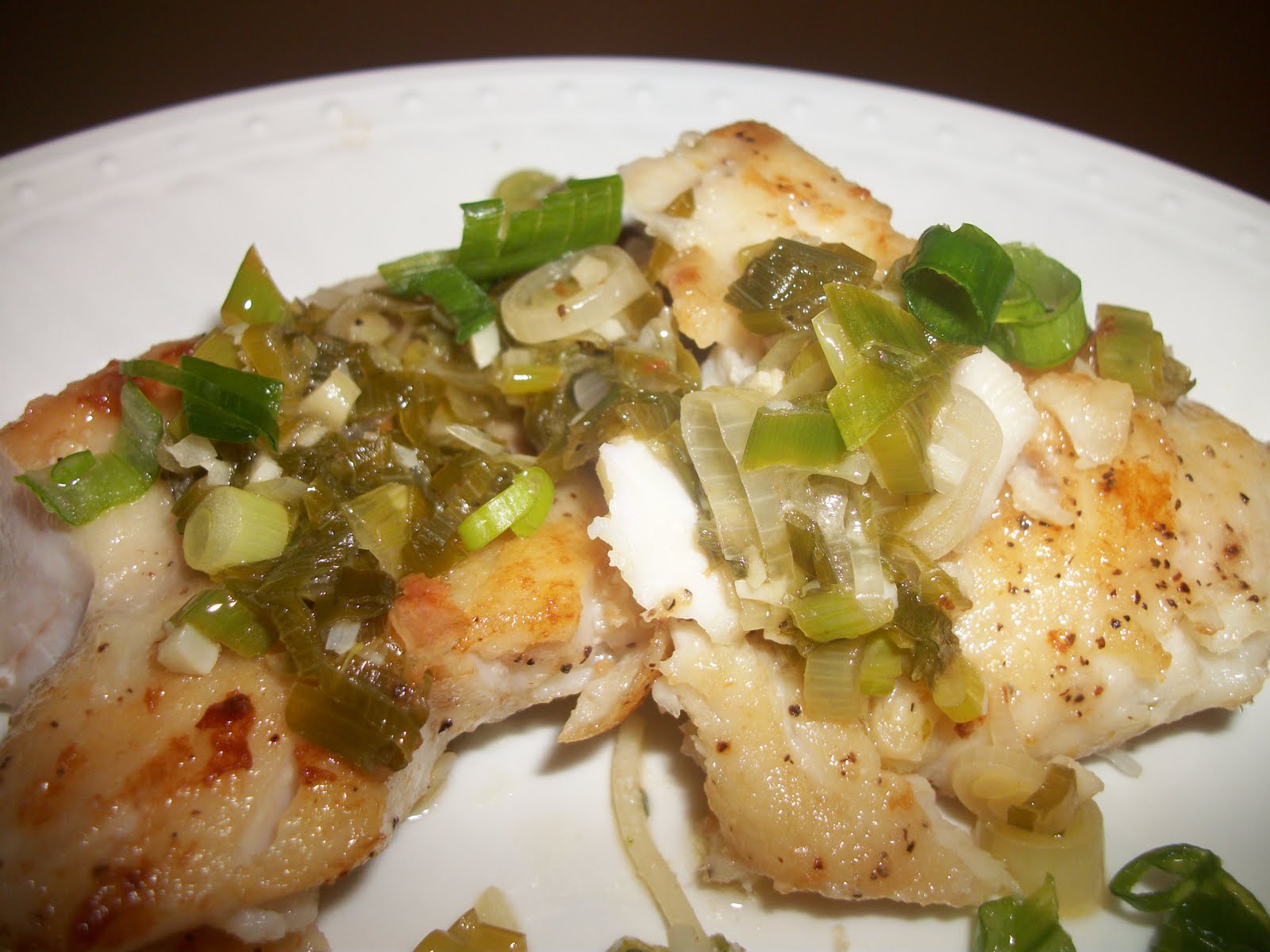 the record dish 2011, Recipes 36 & 37 Pan Fried Rockfish with Green